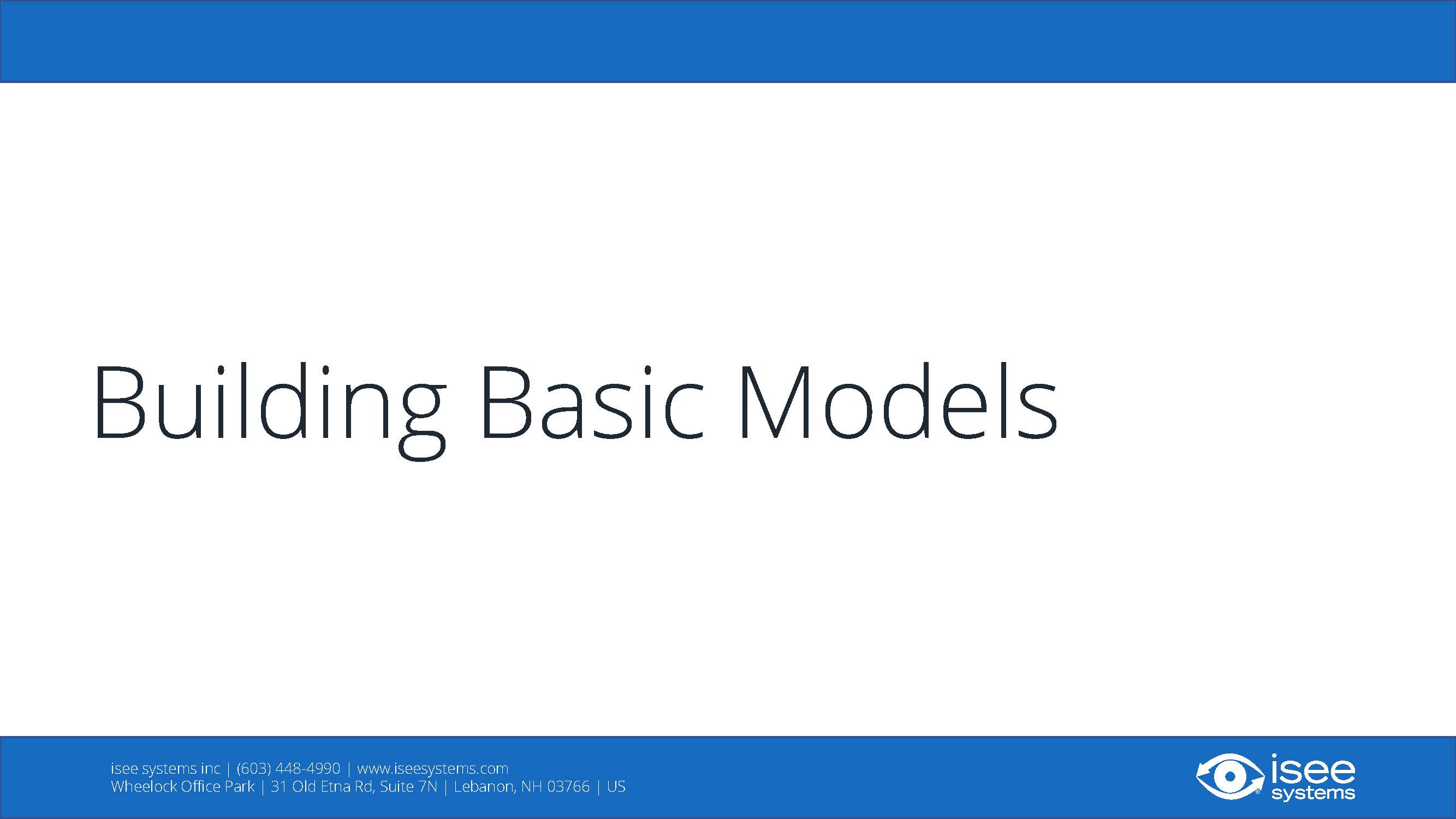 Watch Introduction to Modeling