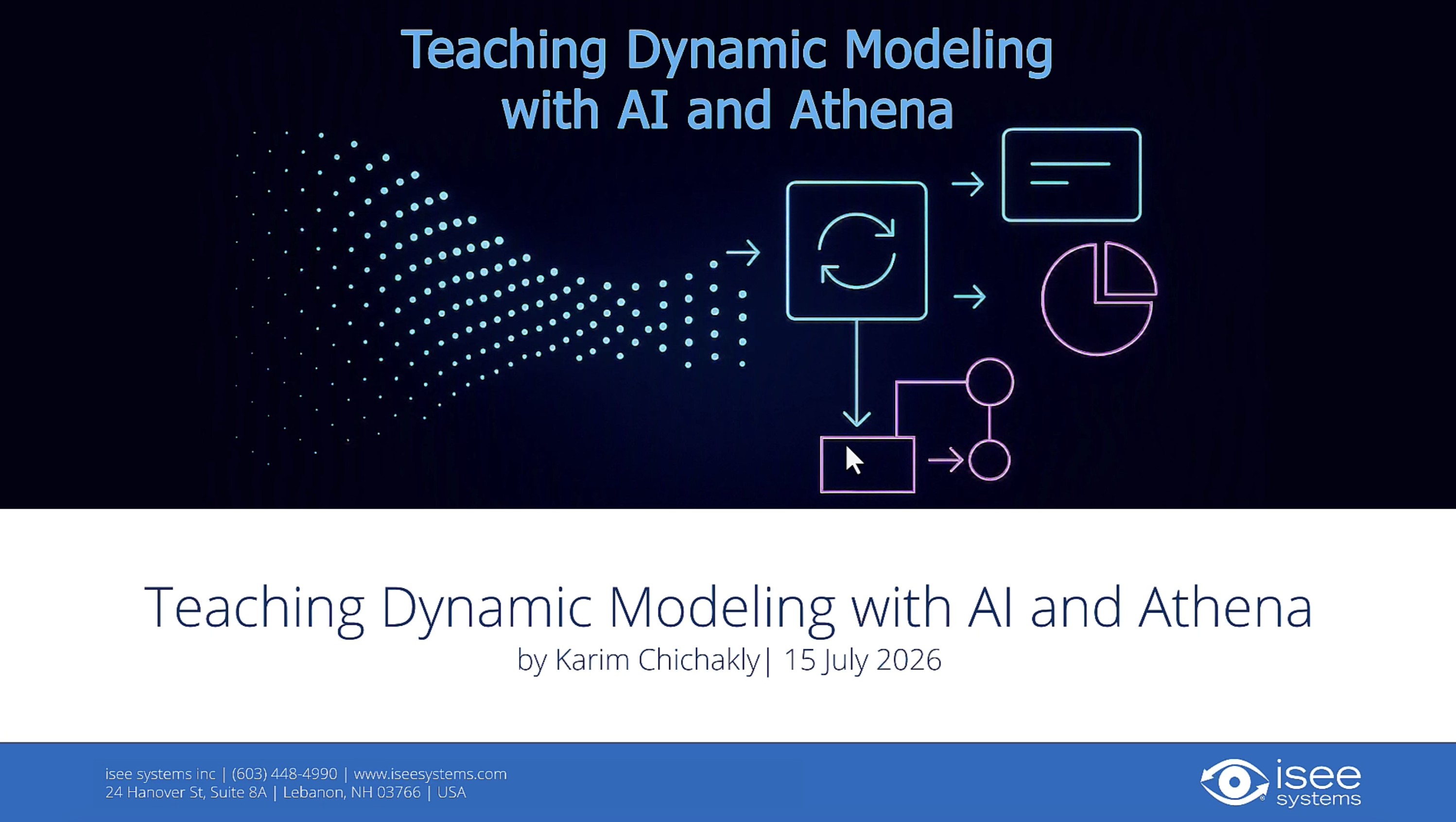 Watch Teaching Dynamic Modeling with AI and Athena